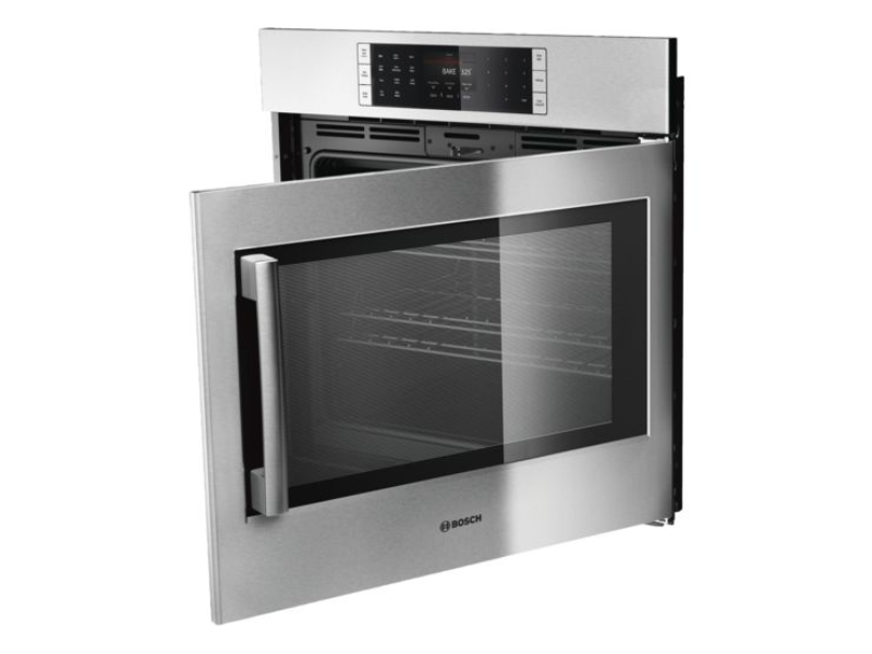 30" Bosch 4.6 Cu. Ft. Benchmark Single Wall Oven Right Side Opening Door - HBLP451RUC