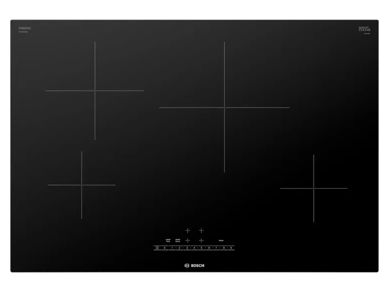 30" Bosch 500 Series Induction Cooktop in Black Surface Mount Without Frame - NIT5060UC