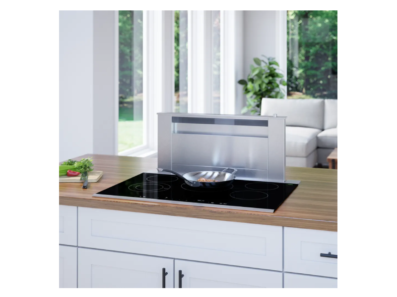 30" Bosch Benchmark Series Electric Cooktop Black Surface Mount Without Frame - NETP069SUC