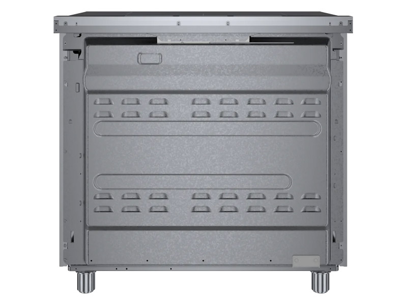 36" Bosch 800 Series Industrial Style Induction Range in Stainless Steel - HIS8655C