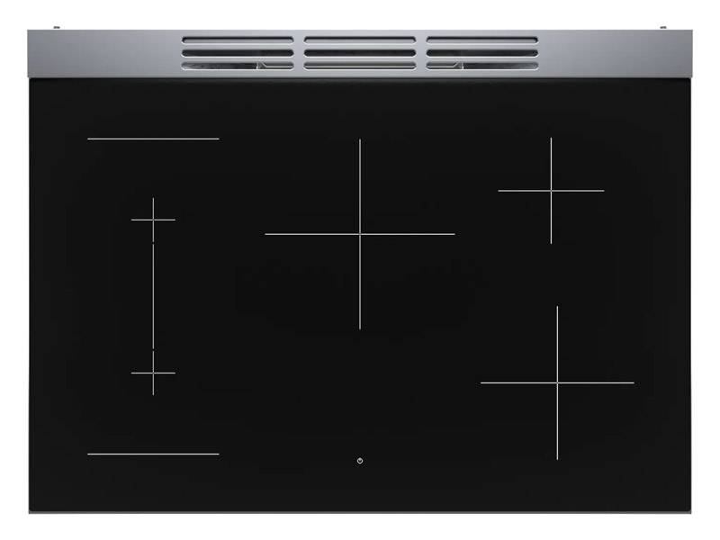 36" Bosch 800 Series Industrial Style Induction Range in Stainless Steel - HIS8655C