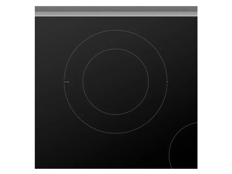 30" Bosch 800 Series Electric Cooktop in Black Surface Mount with Frame - NET8069SUC