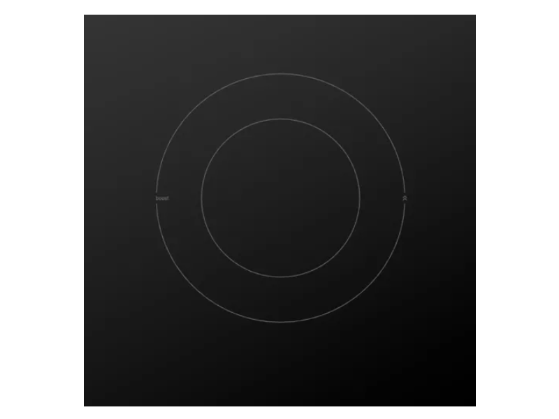 36" Bosch 800 Series Cooktop in Black Surface Mount Without Frame - NET8669UC