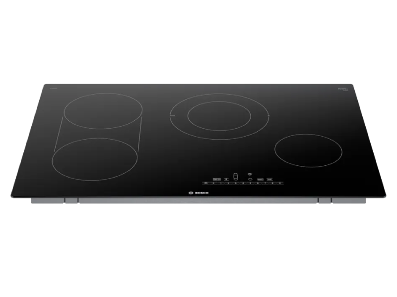 30" Bosch 800 Series Cooktop in Black Surface Mount Without Frame - NET8069UC