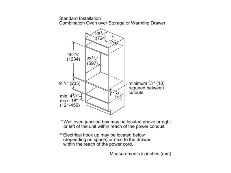30" Bosch 800 Series Combo Wall Oven In Stainless Steel - HBL87M53UC