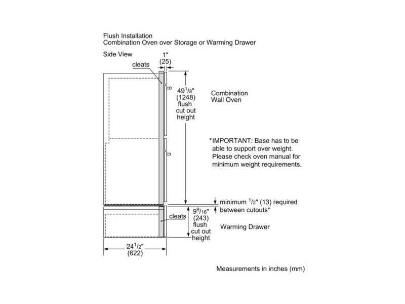 30" Bosch 800 Series Combo Wall Oven In Stainless Steel - HBL87M53UC