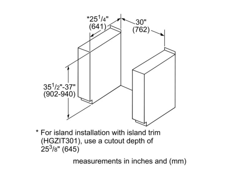 30" Bosch 4.8 Cu. Ft. Benchmark Gas Slide-in Range Stainless Steel - HGIP056UC