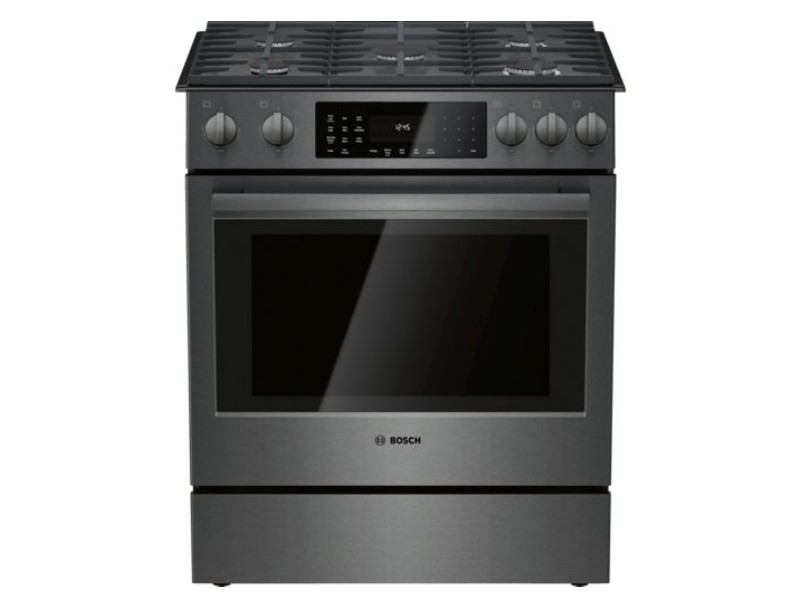 30" Bosch 800 Series Gas Slide-in Range - HGI8046UC