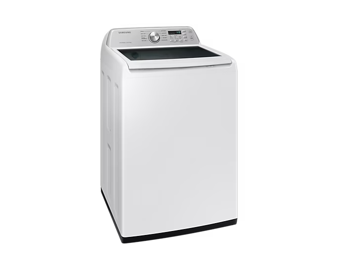 27" Samsung 5.3 Cu. Ft. 3500 Series Smart Top Load Washer with ActiveWave Agitator - WA46CG3505AWA4