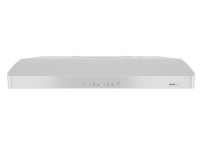 30" Broan Elite 600 CFM Undercabinet Range Hood in White - ERLE130WH