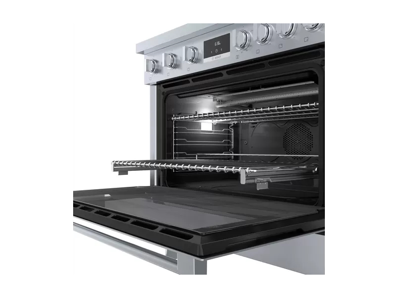 36" Bosch 800 Series Freestanding Gas Range With 6 Burners In Stainless Steel - HGS8655UC