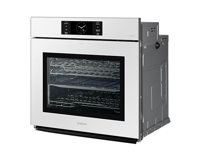 30" Samsung 5.1 Cu. Ft. Bespoke 7 Series Single Wall Oven in White - NV51CB700S12AA