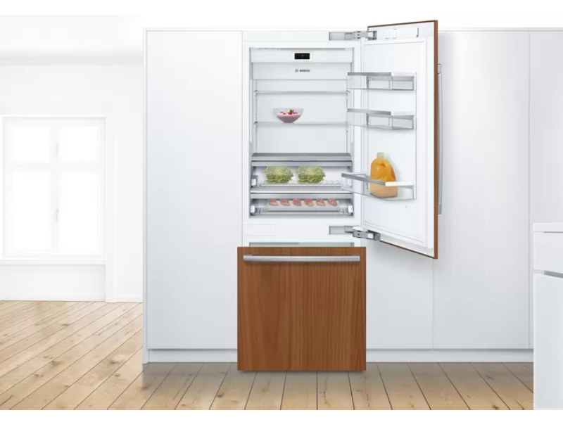 30" Bosch Benchmark Series Built-in Bottom Freezer Refrigerator In Panel Ready - B30IB905SP