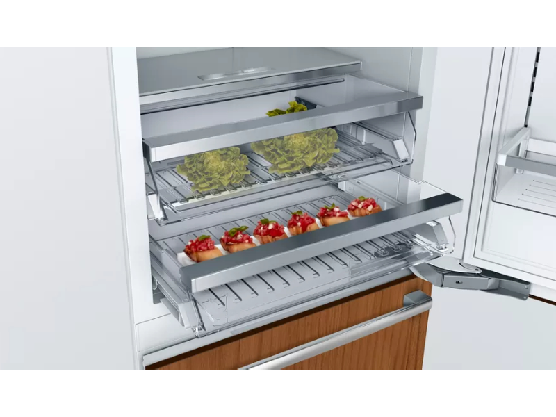 30" Bosch Benchmark Series Built-in Bottom Freezer Refrigerator In Panel Ready - B30IB905SP