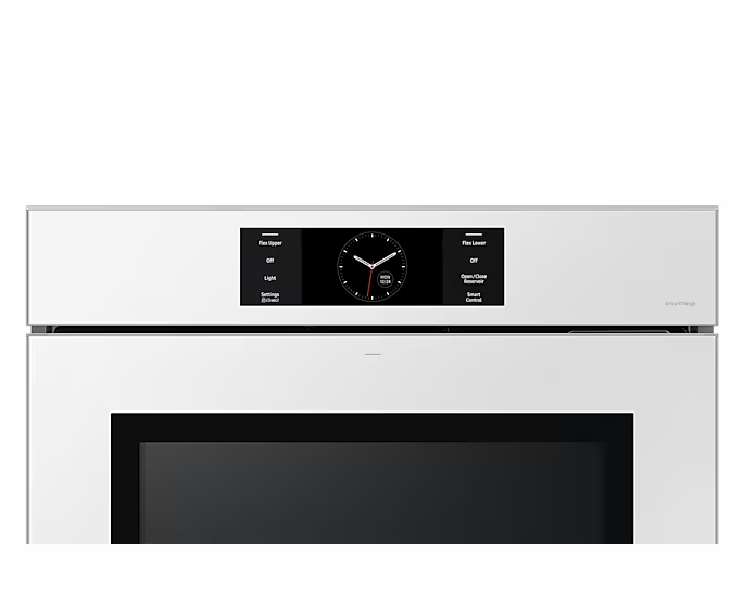 30" Samsung 5.1 Cu. Ft. Bespoke 7 Series Single Wall Oven in White - NV51CB700S12AA