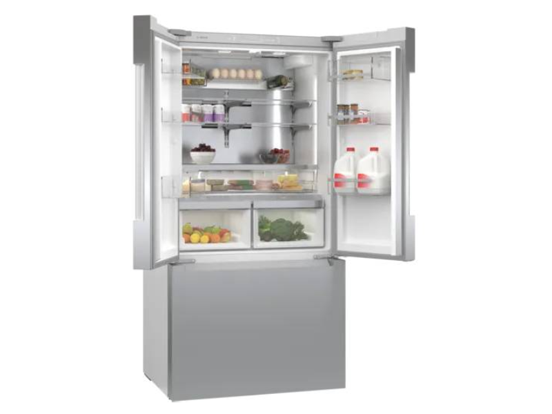 36" Bosch French Door Refrigerator with Counter Depth Interior Water Dispenser - B36CT81ENS