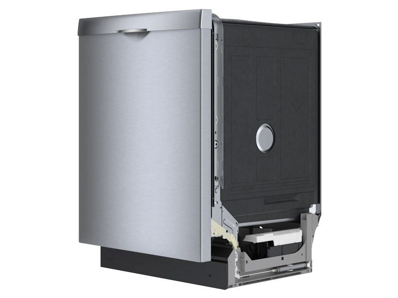 24" Bosch 300 Series 46 dBA Dishwasher in Stainless Steel - SHS53C75N