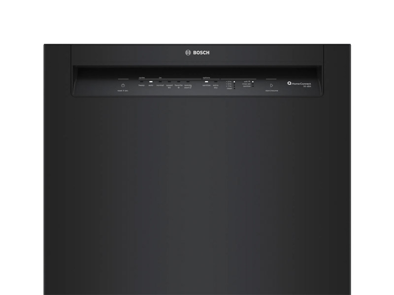 24" Bosch 100 Series 50 dBA Dishwasher in Black - SHE3AEM6N