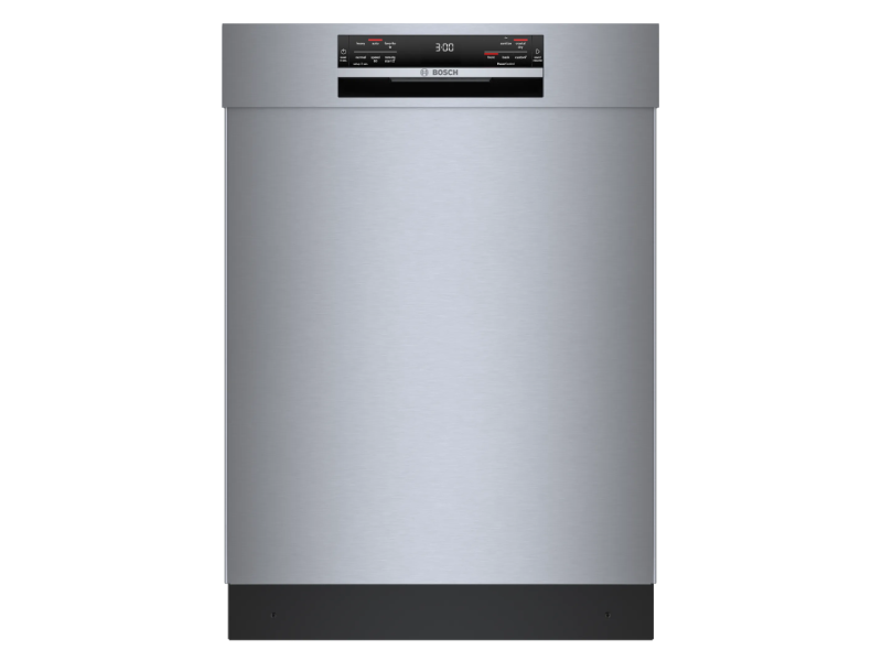 24" Bosch 800 Series 42 dBA Dishwasher with Flex 3rd Rack in Stainless Steel - SHE78CM5N