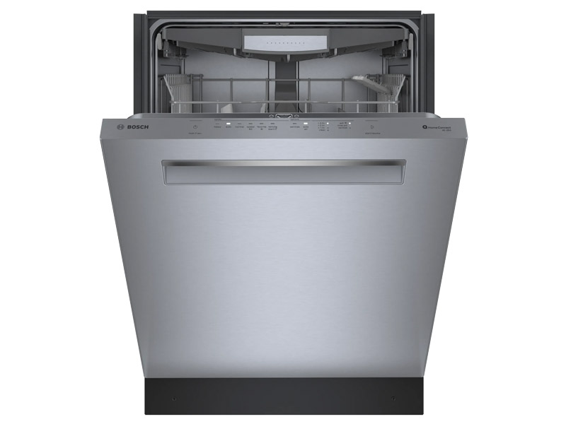 24" Bosch 500 Series 46 dBA Dishwasher in Stainless Steel - SHP55CM5N