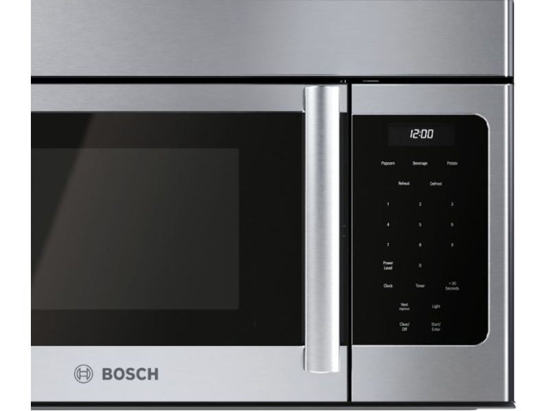 Bosch 300 Series Over The Range Microwave in Stainless Steel - HMV3054C