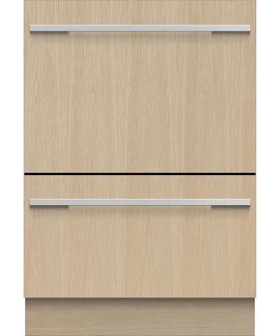 24" Fisher & Paykel Double DishDrawer Panel Ready (Tall) - DD24DTI9N