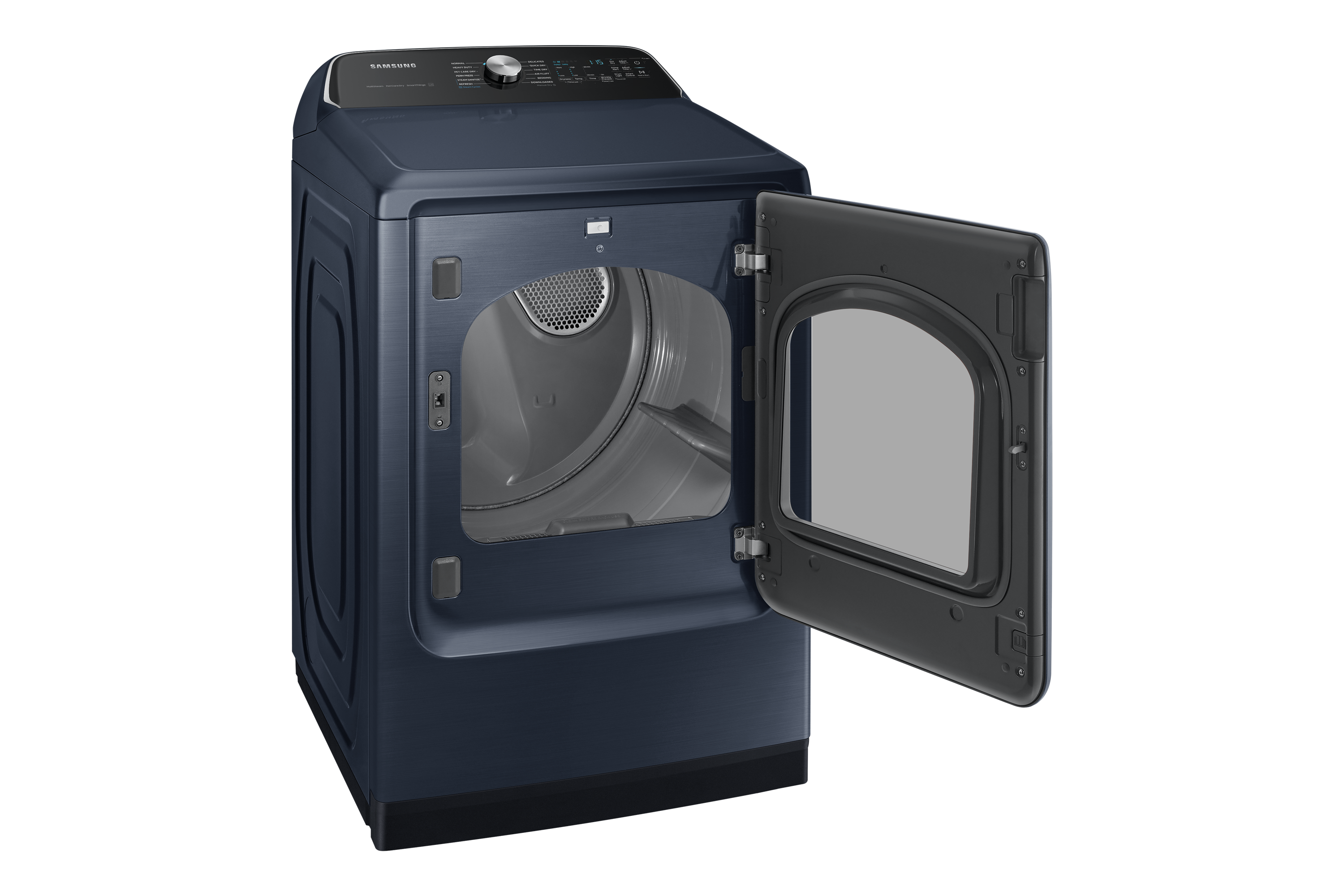 27" Samsung 7.4 Cu. Ft. Smart Electric Dryer with Pet Care Dry in Navy - DVE54CG7155DAC