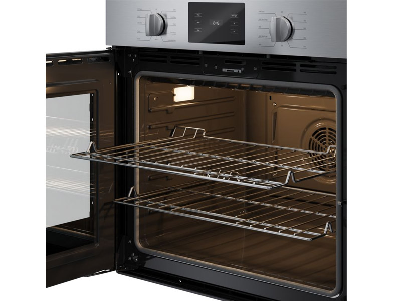 30" Bosch 500 Series Single Wall Oven Left SideOpening Door in Stainless Steel - HBL5455LUC