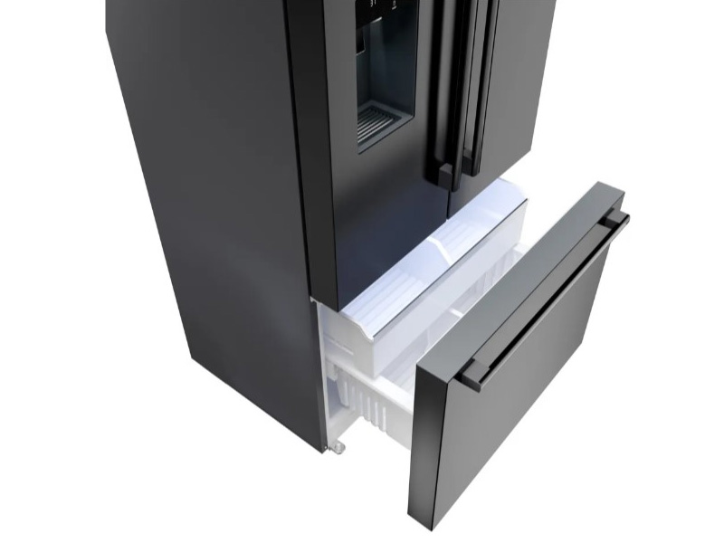 36" Bosch 500 Series French Door Bottom Mount Refrigerator - B36CD52SNB