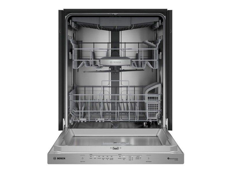 24" Bosch 800 Series Dishwasher with Anti-fingerprint - SHP78DM5N