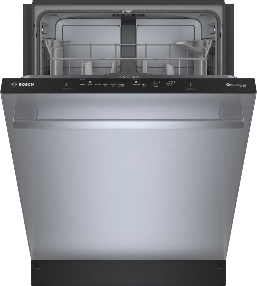 24" Bosch 48 dBA Built In Dishwasher in Stainless Steel - SHX4AEF5N