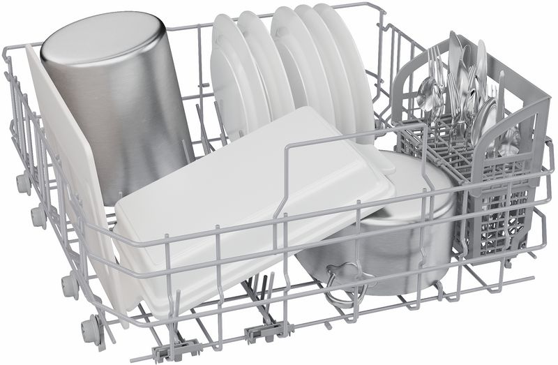 24" Bosch 500 Series Built-in Dishwasher Stainless Steel Anti-fingerprint - SHP65DM5N