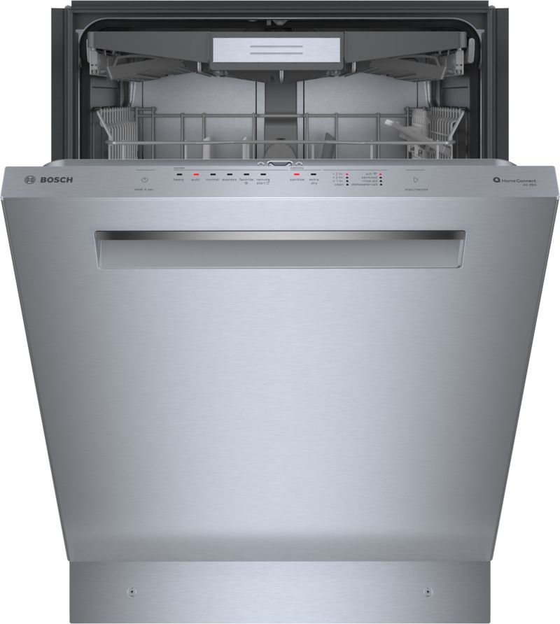 24" Bosch 500 Series Built-in Dishwasher Stainless Steel Anti-fingerprint - SHP65CC5UC
