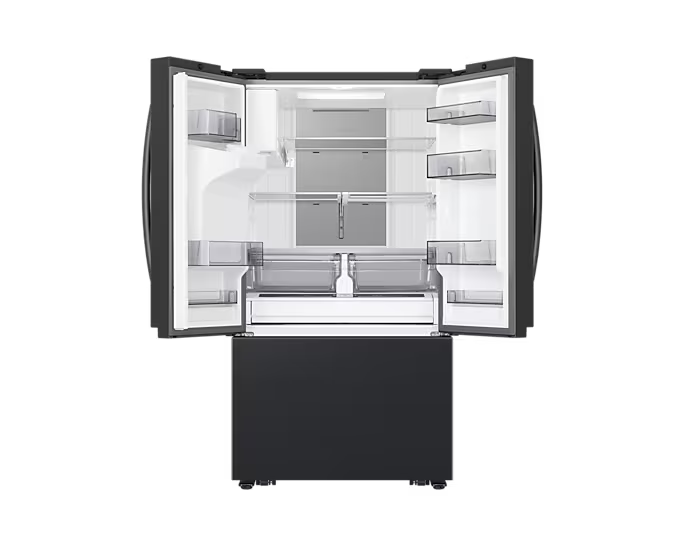 36" Samsung 30.5 Cu. Ft. French 3 Door Refrigerator with External Ice and Water Dispenser - RF32CG5400MTAA