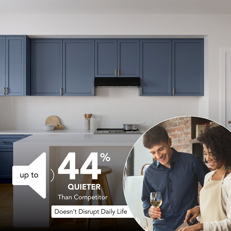 30" Broan Under Cabinet Range Hood in White - GLA1303WW