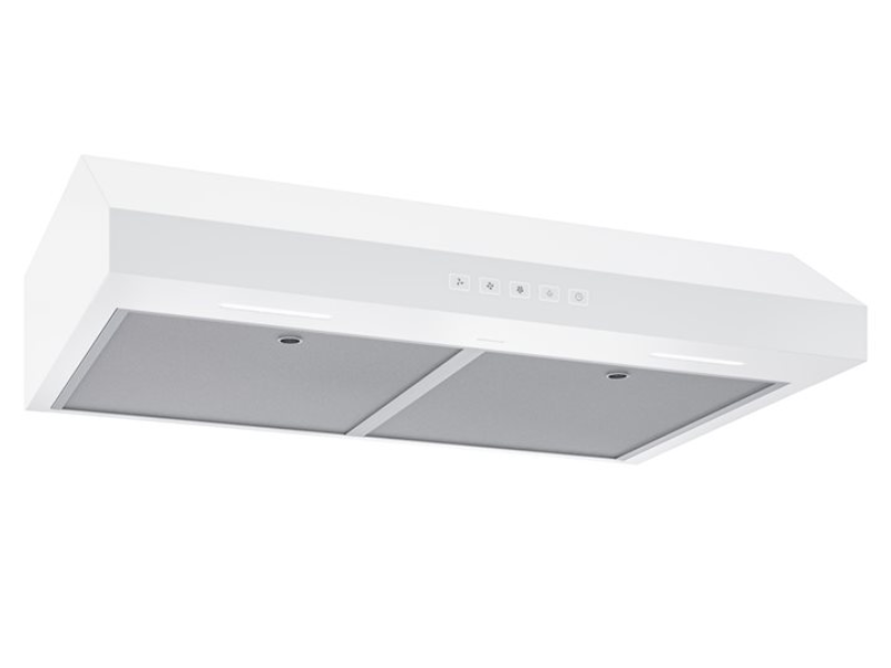 30" Broan Under Cabinet Range Hood in White - GLA2303WW
