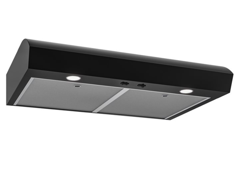 30" Broan Under Cabinet Range Hood in Black - MTR1303BL