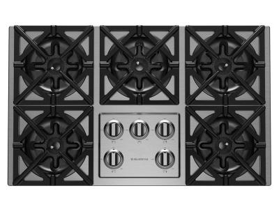 36" Blue Star Drop In Cooktop With 5 Open Burner - RBCT365BSSV2