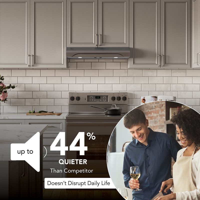 30" Broan ALT1 Series 350 MAX Blower CFM Under-Cabinet Range Hood - ALT1303SS