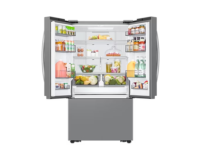 36" Samsung 27 Cu. Ft. French 3 Door Counter Depth Refrigerator - RF27CG5100SRAA