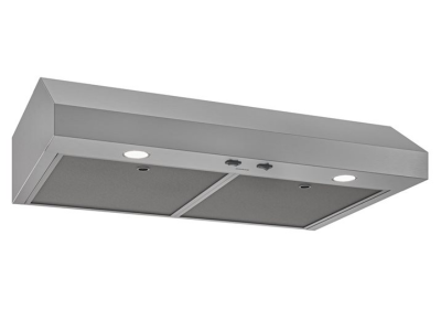 24" Broan Glacier Series Under Cabinet Range Hood in Stainless Steel - GLA1243SS