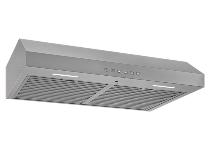 30" Broan Glacier Series Under Cabinet Range Hood in Stainless Steel - GLA3304SS