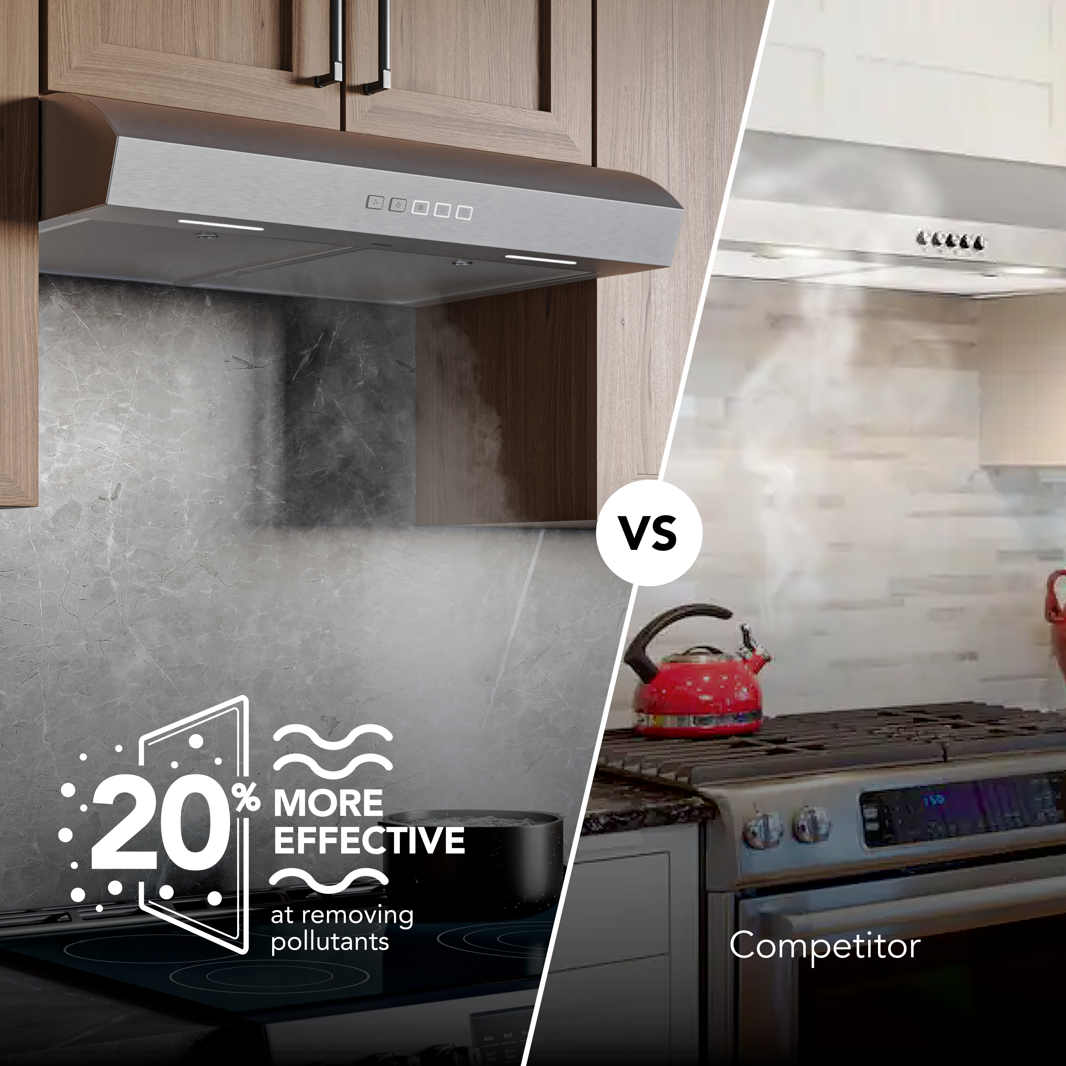 36" Broan Mantra Series Under Cabinet Range Hood in Stainless Steel - MTR2363SS