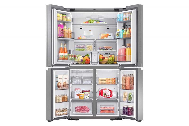 36" Dacor 22.6 Cu. Ft. Counter Depth French Door Refrigerator with Dual Reveal Doors in Graphite Stainless - DRF36C700MT/DA