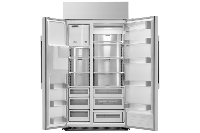 42" Dacor 24 Cu. Ft. Built-In Side-By-Side Refrigerator - DRS425300SR/DA