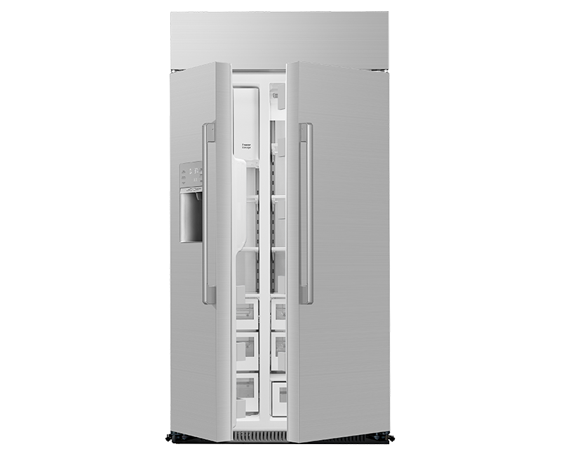 42" Dacor 24 Cu. Ft. Built-In Side-By-Side Refrigerator - DRS425300SR/DA