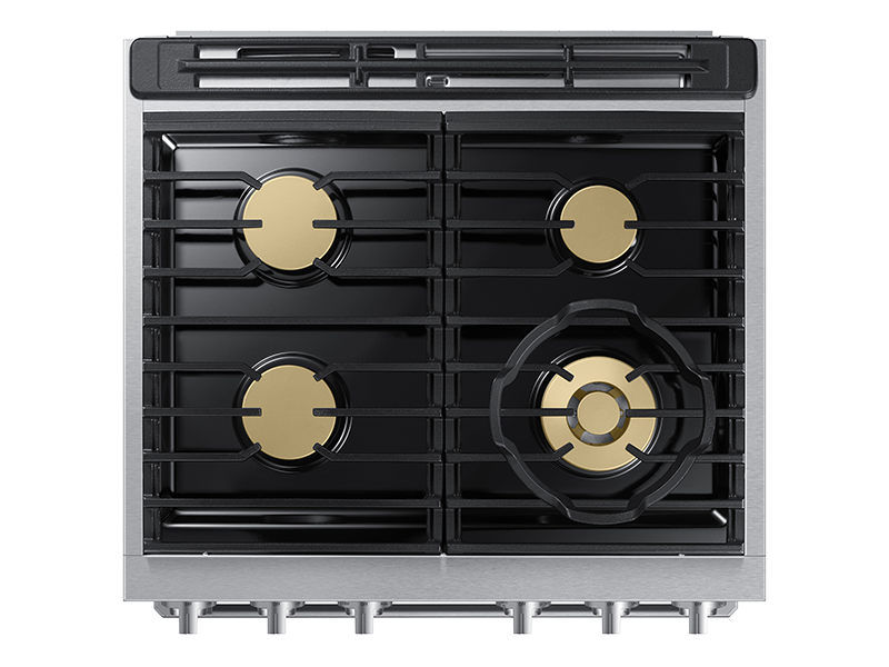 30" Dacor 6.3 Cu. Ft. Transitional Style Dual Fuel Range in Silver Stainless - DOP30T940DS/DA