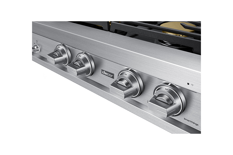 48" Dacor Transitional Natural Gas Rangetop With Griddle in Silver Stainless - DTT48T963GS/DA