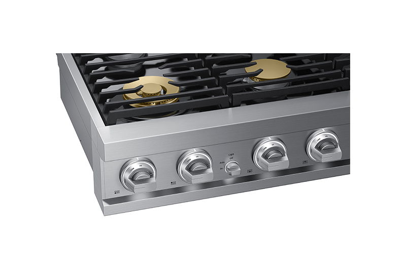 36" Dacor Transitional Natural Gas Rangetop in Graphite Stainless - DTT36T960GM/DA