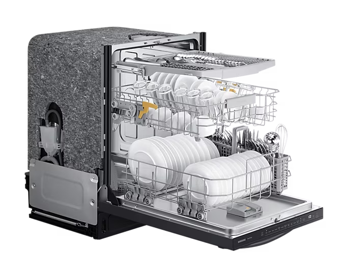 24" Samsung 46 dBA Smart Dishwasher with StormWash - DW80CG5451MTAA
